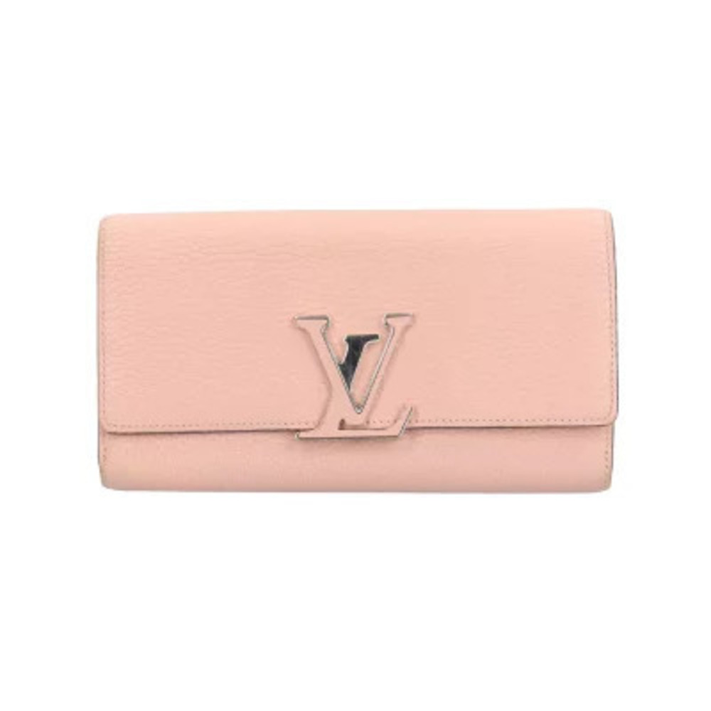 Louis Vuitton Portefeuille Capucines Long Wallet Taurillon Leather